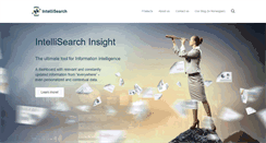 Desktop Screenshot of intellisearch.com